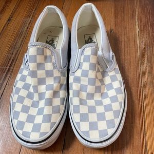 Vans…lavender checker size 8